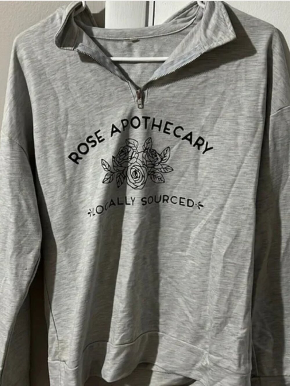 Schitts Creek inspired quarter zip
